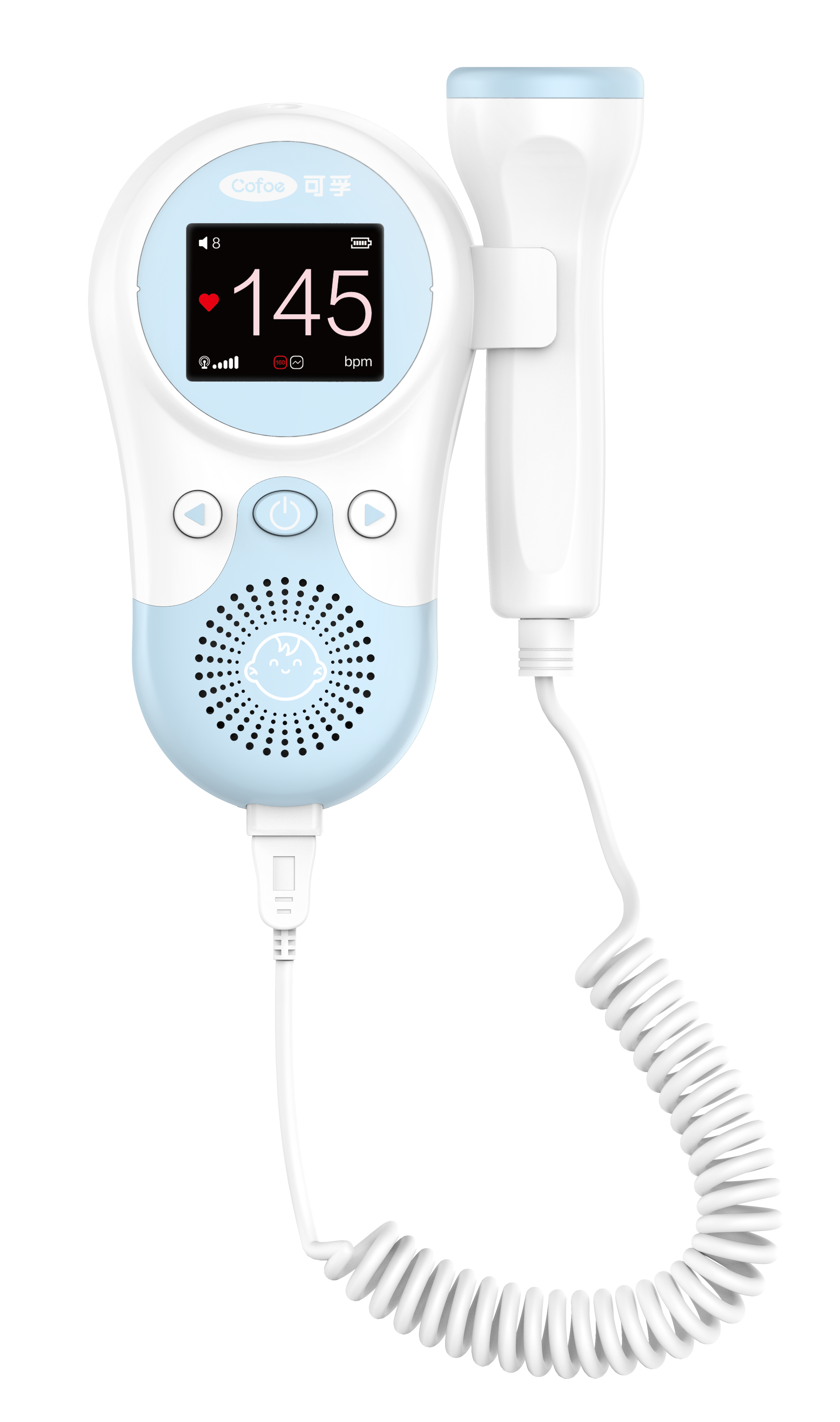 HB-1004S doppler portátil portátil portátil Monitor fetal portátil
