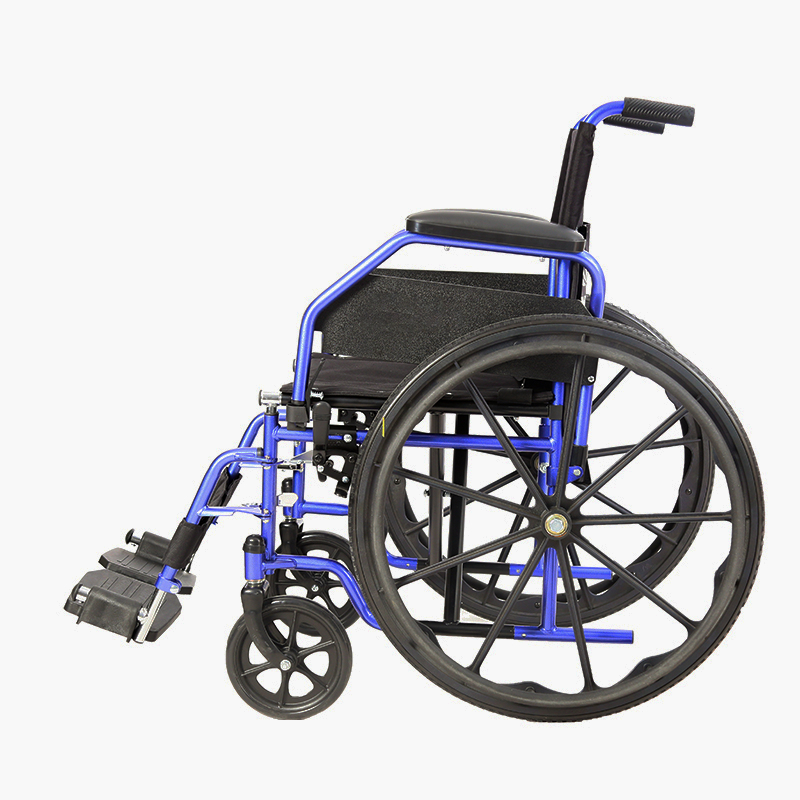 KF-SYIV-002 Apoio de braço inclinado dobrável para adulto leve cadeira de rodas manual