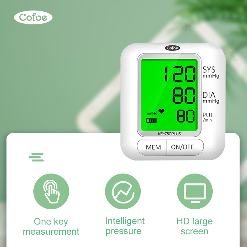 Hospitais KF-75C-plus Monitor de pressão arterial com Bluetooth