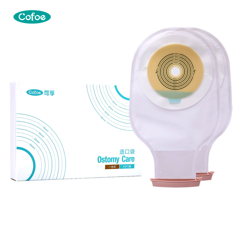 Bolsa de Ostomia Descartável de Uma Peça Hospitalar