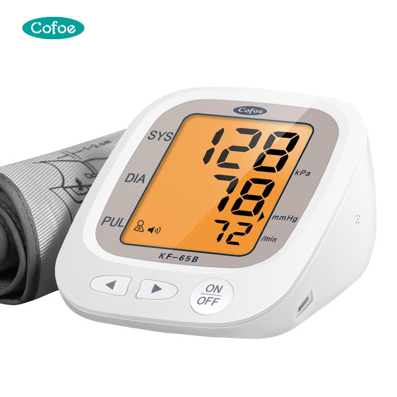 KF-65B automático automático Monitor de pressão arterial digital (tipo de braço)