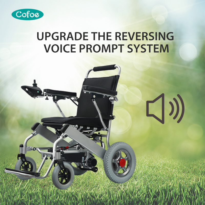 A8 nova cadeira de rodas elétrica dobrável 