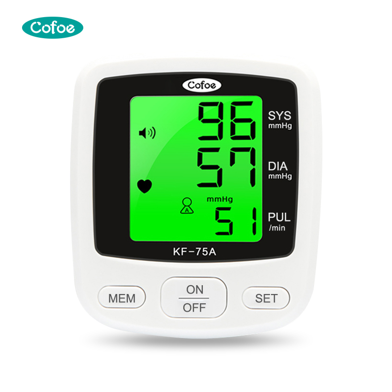 Hospitais Recarregáveis ​​KF-75A Monitor de pressão arterial